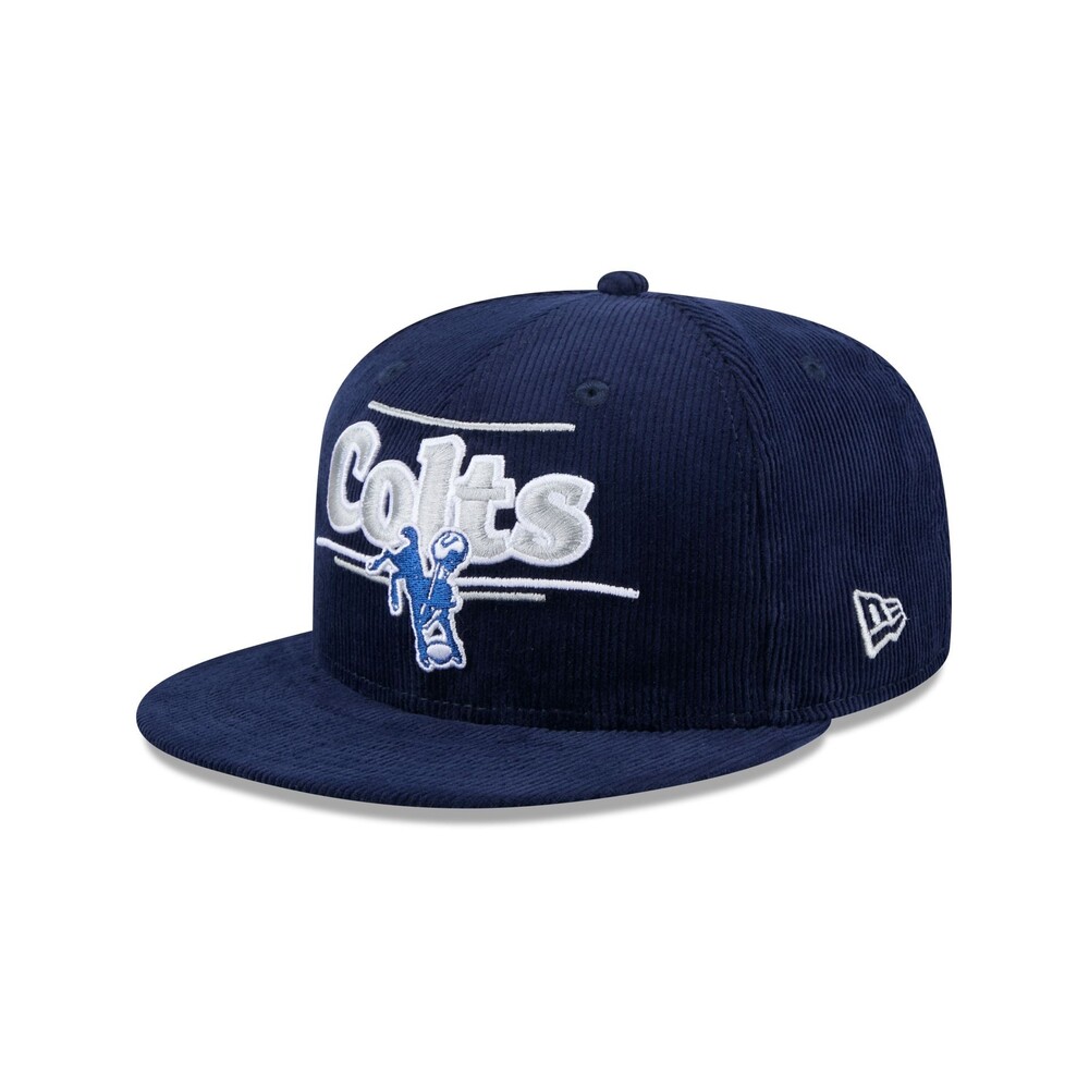 New Era Indianapolis Colts Throwback Display 9FIFTY Snapback Hat - One Size